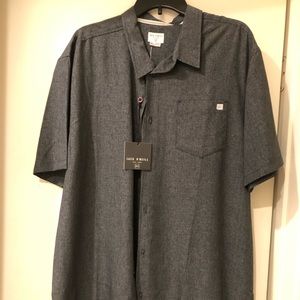 Mens O’Niell short sleeve button down shirt, XXL